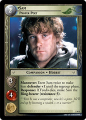 Sam, Proper Poet - 2M3 - Oversized - Foil